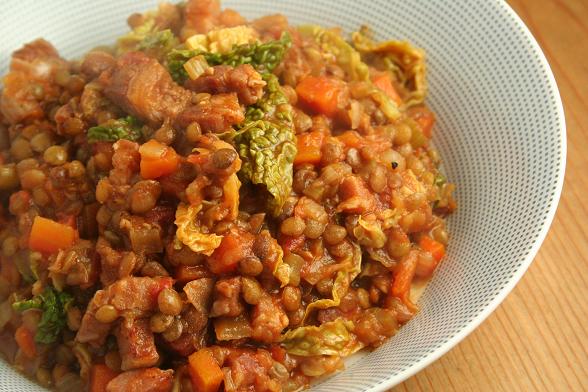 bacon-and-lentil-soup