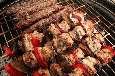 bbq_lamb_kofta_and_chicken_kebabs.JPG