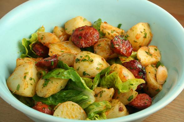 chorizo-and-potato-salad