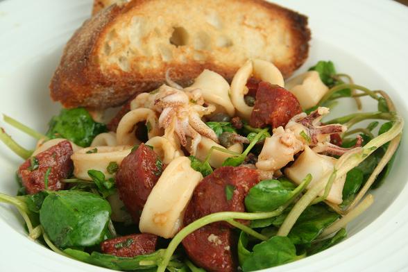 chorizo-and-squid-salad