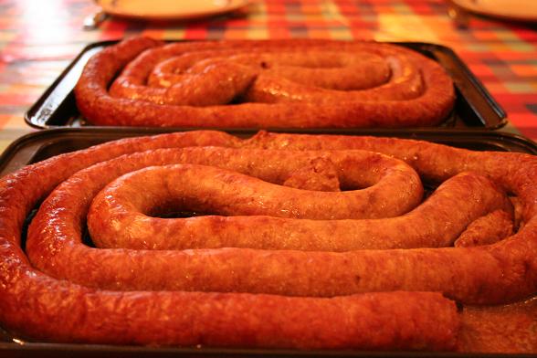 cumbrian-sausage-cooked