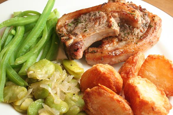 lamb-chops-with-roast-potatoes
