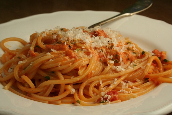 Spaghetti alla Vodka : Dinner Diary