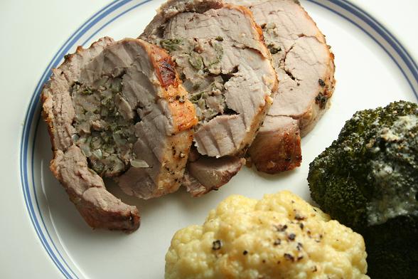 stuffed-pork-loin-plate
